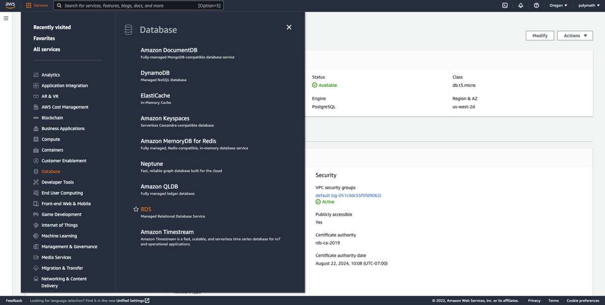 aws rds with python tutorial | how connect aws rds... AWS RDSを利用したデータベース構築とPython接続 | Socal Tech and Surf Blog